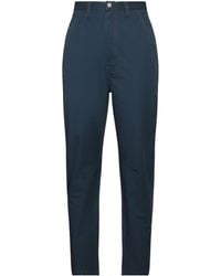 DIESEL - Plain Colour Casual Trousers - Lyst