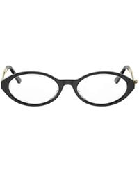 Dior - Eyewear Bow O R1I Oval Frame Glasses - Lyst