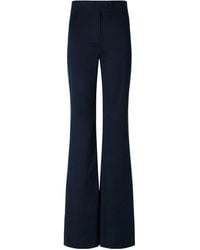 Giuliva Heritage - Laura Cotton-Blend Straight-Leg Pants - Lyst