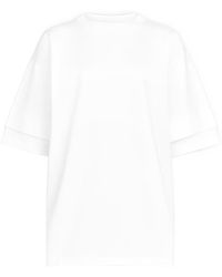 Alaïa - Alaïa Double Sleeve Crew-Neck T-Shirt - Lyst