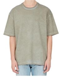 Maison Margiela - Logo-Patch Short Sleeved T-Shirt - Lyst