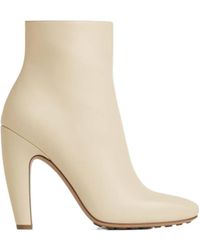 Bottega Veneta - Calfskin Canalazzo Ankle Boots 100 - Lyst