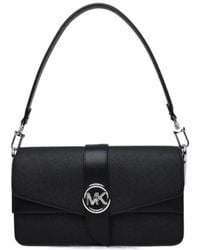 MICHAEL Michael Kors - Logo-Plaque Leather Tote Bag - Lyst