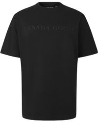Canada Goose - Crew Neck Short Sleeve T Shirt - Lyst