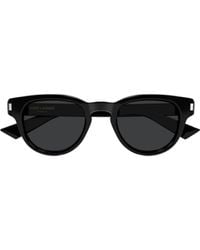 Saint Laurent - Eyewear Round Frame Sunglasses - Lyst