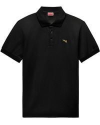 KENZO - Jumping Tiger' Embroidered Slim Polo - Lyst
