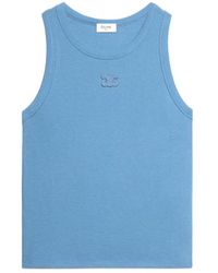 Celine - Triomphe Tank Top - Lyst