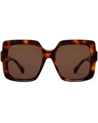 Max Mara - Ernest Square Frame Sunglasses - Lyst
