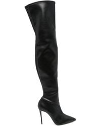 Casadei - Julia Knee-High Boots - Lyst