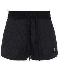 Moose Knuckles - Quilted Recycled-Nylon Shorts - Lyst