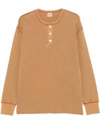 Gramicci - Button-Placket Waffle Sweater - Lyst