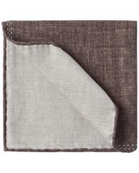 Brunello Cucinelli - Silk Pocket Square - Lyst
