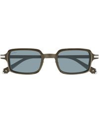 Cartier - Rectangle Frame Sunglasses - Lyst