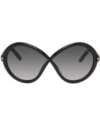 Tom Ford - Eyewear Oval Frame Sunglasses - Lyst
