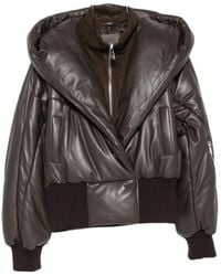 The Attico - The Zip-Up Bomber Jacket - Lyst