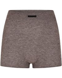 Fear Of God - Waffle Velour Athletic Shorts - Lyst