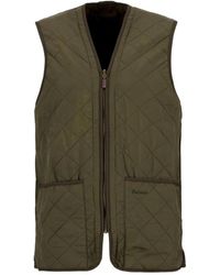 Barbour - Diamond Quilted Zip Vest - Lyst