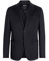 ZEGNA - Single-Breasted Suit Jacket - Lyst