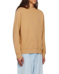 Maison Kitsuné - Chillax Round-Neck Sweater - Lyst