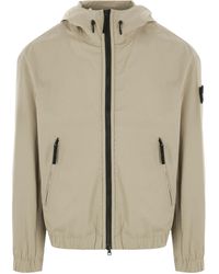 Stone Island - Watro-Tc Hooded Jacket - Lyst