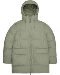Rains - Zippered Quilted Cotton Jacket - Lyst