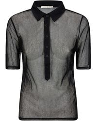 Paloma Wool - Sile Sheer Polo Top - Lyst