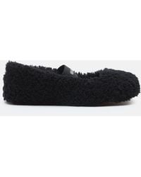 Moon Boot - Mb Shearling Ballet Flats - Lyst