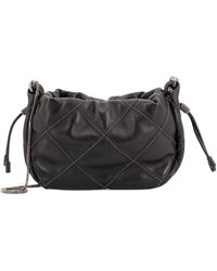 Brunello Cucinelli - Monili Detail Shoulder Bag - Lyst