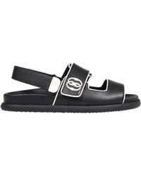 Bally - Nyla Logo Plaque Sandals - Lyst