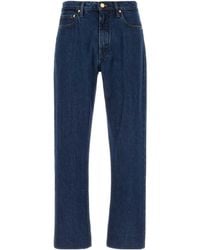Jil Sander - Denim Treated Straight-Leg Jeans - Lyst