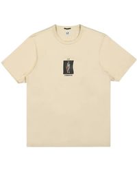 C.P. Company - Logo-Print Cotton T-Shirt - Lyst