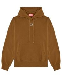 DIESEL - S-Macs-Hood-Od Hoodie - Lyst