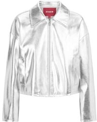 STAUD - Long-Sleeved Casual Jacket - Lyst