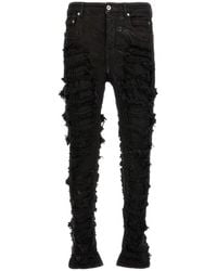 Rick Owens - Luxor Detroit Low-Rise Skinny Jeans - Lyst