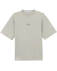Stone Island - Short-Sleeved T-Shirt - Lyst