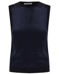 Max Mara - Ginseng Ribbed-Knit Silk Sweater - Lyst