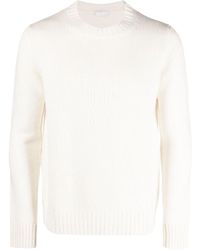 Prada - Logo Inlat Crewneck Jumper - Lyst