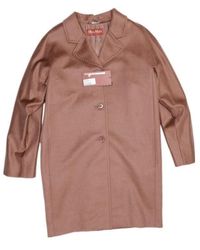 Max Mara - Lapel Coat - Lyst