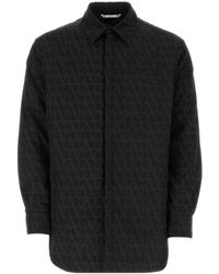 Valentino - Toile Iconographe Long-Sleeved Shirt Jacket - Lyst