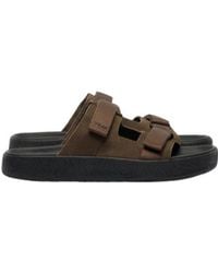 Veja - Arpoador Suede Sandals - Lyst