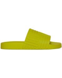 Bottega Veneta - Intarsia-Pattern Slides - Lyst