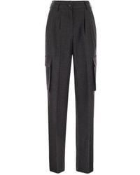 Herno - Cargo Trousers - Lyst