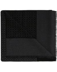 Ferragamo - Ferragamo Gancini Monogram Scarf - Lyst
