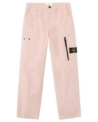 Stone Island - Loose-Fit Cargo Trousers With Zip And Snap Pockets - Lyst