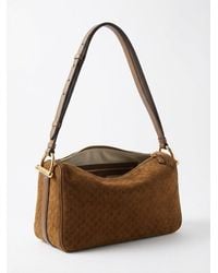 Gucci - Half Horsebit Medium Shoulder Bag - Lyst