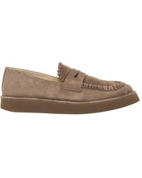 Giorgio Armani - Fringed Penny Loafers - Lyst