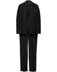 Prada - Single-Breasted Wool And Cashmere Suit - Lyst
