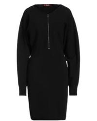 Max Mara - Midi Dress Viscose, Polyamide, Wool - Lyst