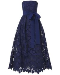 Elie Saab - Lace Bustier Gown - Lyst