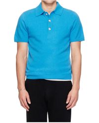 Entire studios - Button-Front Short-Sleeve Polo Shirt - Lyst